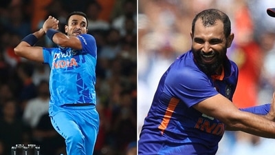 Harshal Patel or Mohammed Shami - who will be part of India's Playing XI on Sunday? (Getty Images) Harshal Patel or Mohammed Shami - who will be part of India's Playing XI on Sunday? (Getty Images)