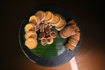 Anjeer Kaju Roll (Executive Chef Suraj Kumar Sahoo) Anjeer Kaju Roll (Executive Chef Suraj Kumar Sahoo)