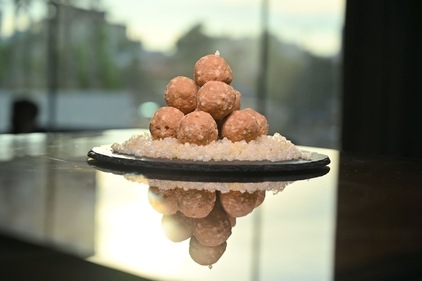 Gond aur Gulkand ke Laddu (Executive Chef Suraj Kumar Sahoo) Gond aur Gulkand ke Laddu (Executive Chef Suraj Kumar Sahoo)