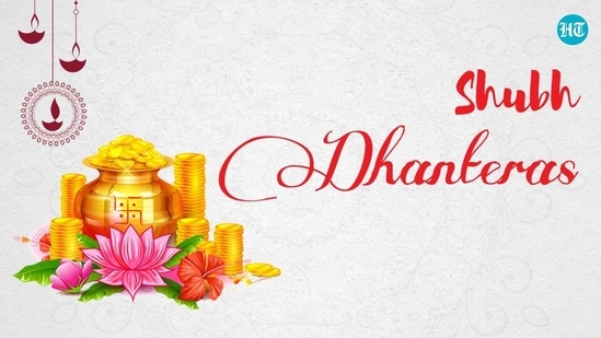Happy Dhanteras to you and your family. (HT Photo)