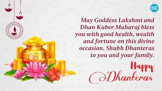 Goddess Lakshmi and Lord Kuber are worshipped on Dhanteras. (HT Photo)