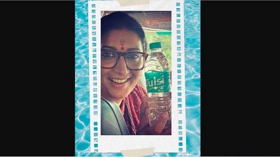 The image was posted by Smriti Irani on Instagram. (Instagram/@smritiiraniofficial)