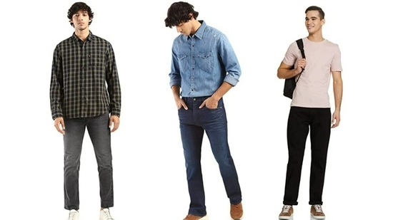 Levi's jeans for men are known to offer great fit.