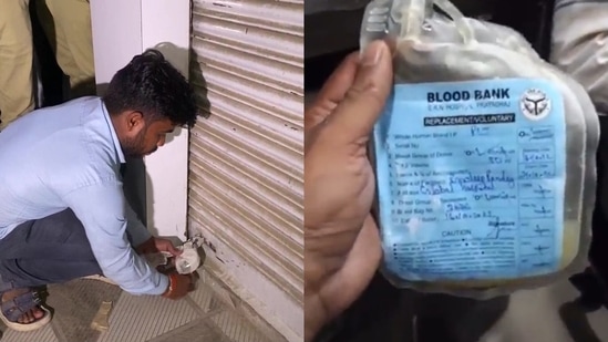 The hospital was sealed following allegations of transfusing fruit juice instead of blood platelets to a dengue patient.