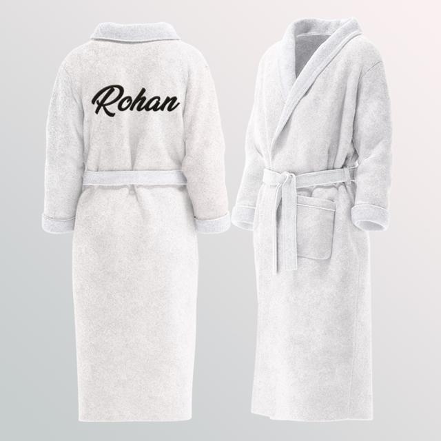 Nothing better than a highly absorbent personal bathrobe which doesn’t get mixed up with someone else’s at a public pool or spa. (The soft, personalised swimming robe with your name embroidered on it, by Wrapping Happiness) Nothing better than a highly absorbent personal bathrobe which doesn’t get mixed up with someone else’s at a public pool or spa. (The soft, personalised swimming robe with your name embroidered on it, by Wrapping Happiness)