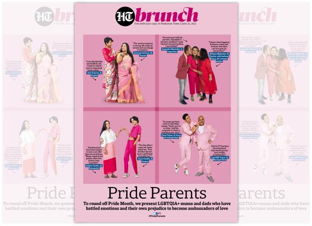 The HT Brunch edition featuring proud parents of LGBTQIA+ children The HT Brunch edition featuring proud parents of LGBTQIA+ children