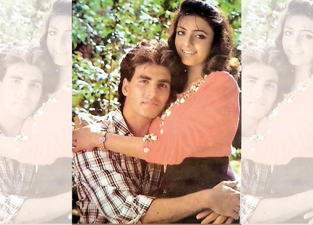 With Akshay Kumar in the film Ikke Pe Ikka in 1994 With Akshay Kumar in the film Ikke Pe Ikka in 1994