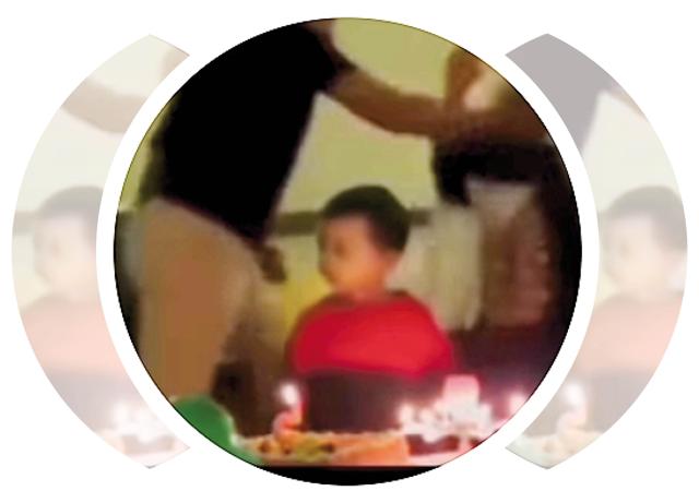 A still from the video Jitendra put up A still from the video Jitendra put up
