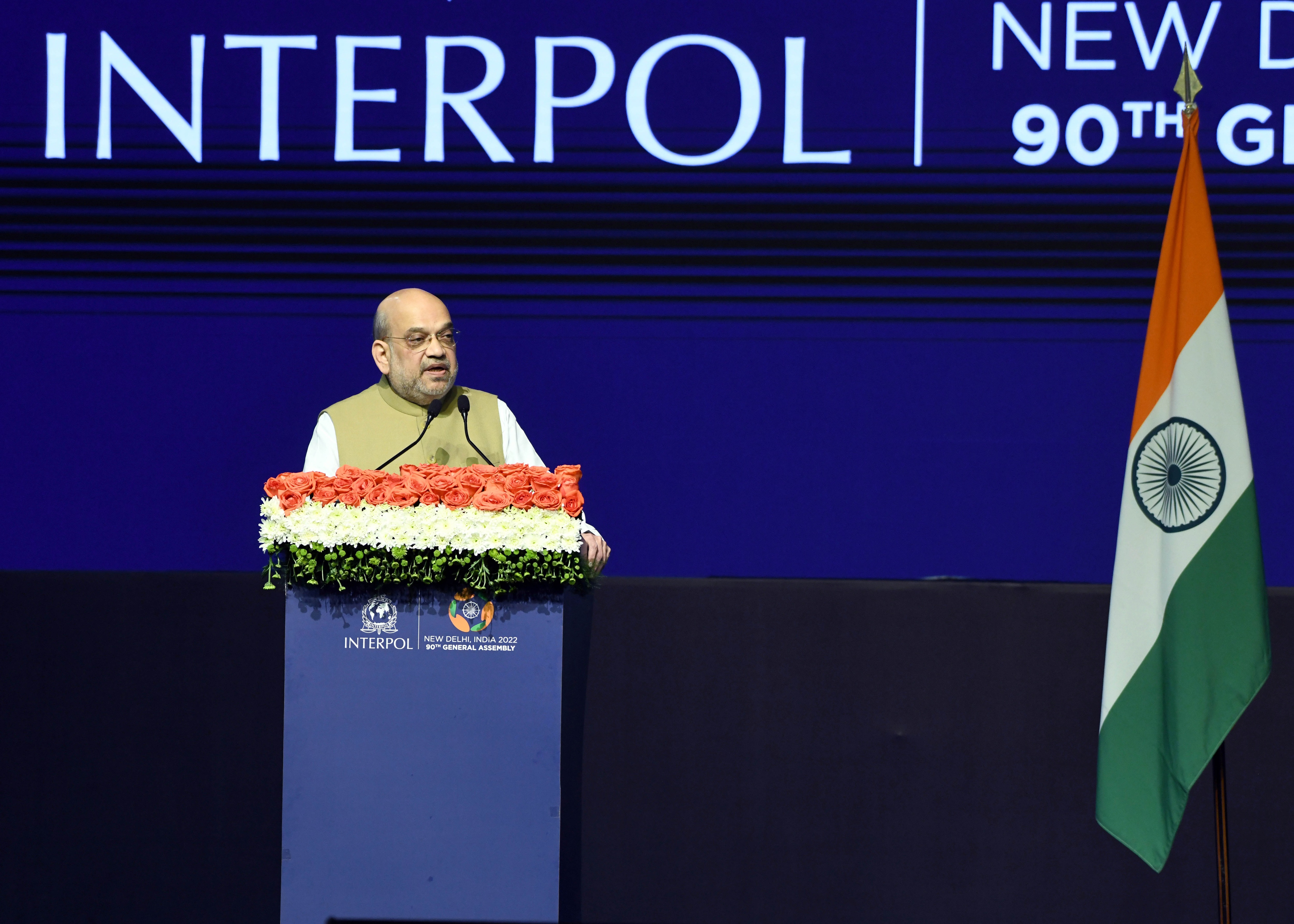 Shah said there must be a consensus on the cross-border propagation of terrorist ideologies through online radicalisation. (ANI Photo) Shah said there must be a consensus on the cross-border propagation of terrorist ideologies through online radicalisation. (ANI Photo)