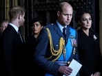 Queen Elizabeth II: Britain's Prince William, Kate, Princess of Wales, Prince Harry and Meghan paid their respects to Queen Elizabeth II in Westminster Hall.
