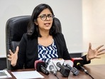 Delhi Commission for Women Chairperson Swati Maliwal. (ANI Photo)(Amit Sharma) Delhi Commission for Women Chairperson Swati Maliwal. (ANI Photo)(Amit Sharma)