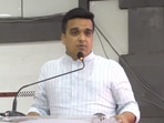 Gujarat home minister Harsh Sanghavi.(Twitter)