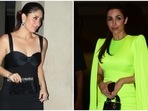 Kareena Kapoor and Malaika Arora stun in gorgeous figure-hugging dresses. Kareena Kapoor and Malaika Arora stun in gorgeous figure-hugging dresses.