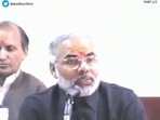 On Friday, PM Modi offered prayers at the Kedarnath and Badrinath temples and addressed a gathering in Uttarakhand's Mann village on the India-China border. (@modiarchive/ Twitter) On Friday, PM Modi offered prayers at the Kedarnath and Badrinath temples and addressed a gathering in Uttarakhand's Mann village on the India-China border. (@modiarchive/ Twitter)