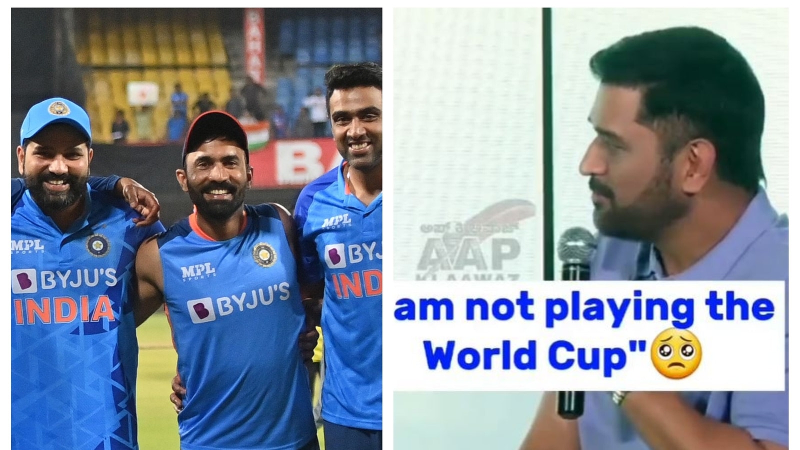Dhonis Im not playing World Cup video before Pakistan match gives goosebumps Cricket