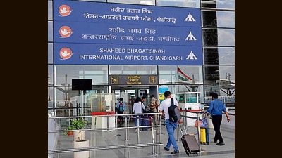 The Shaheed Bhagat Singh International Airport (SBSI) has added two new flights to its winter schedule, including a flight to Goa and Indore. (Keshav Singh/ HT)