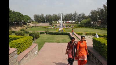The park is built in front of the ancestral house of Shaheed Bhagat Sinhg at Khatkar Kalan. (HT File Photo)