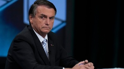 Brazil Election Run-Off: Brazilian President Jair Bolsonaro. (AP)