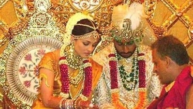Aishwarya Rai and Abhishek Bachchan got married on April 20, 2007.