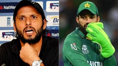 Shahid Afridi; Mohammad Rizwan Shahid Afridi; Mohammad Rizwan
