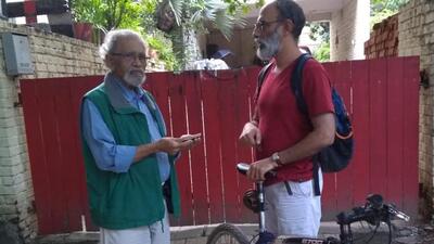 Sujit Patwardhan (left) and Ranjit Gadgil. (HT PHOTO) Sujit Patwardhan (left) and Ranjit Gadgil. (HT PHOTO)