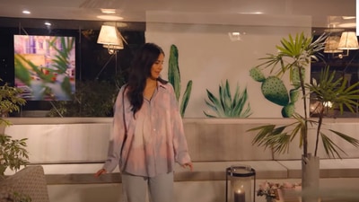 Katrina Kaif takes a tour of her new terrace. Katrina Kaif takes a tour of her new terrace.