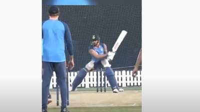 File photo of Virat Kohli playing a reverse sweep