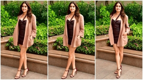 Janhvi Kapoor promotes her film Mili in Mumbai. (HT Photo/Varinder Chawla) Janhvi Kapoor promotes her film Mili in Mumbai. (HT Photo/Varinder Chawla)