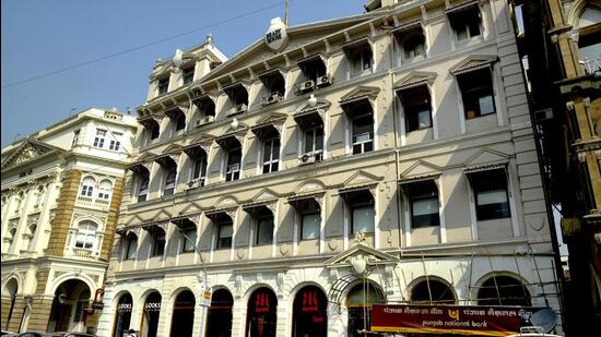 20 February 2018, Mumbai : Punjab National Bank, at Brady House branch where the PNB fraud case involving jeweller Nirav Modi was allegedly carried out of this branch in Mumbai. Photo by Abhijit Bhatlekar/ Mint (Abhijit Bhatlekar/ Mint)