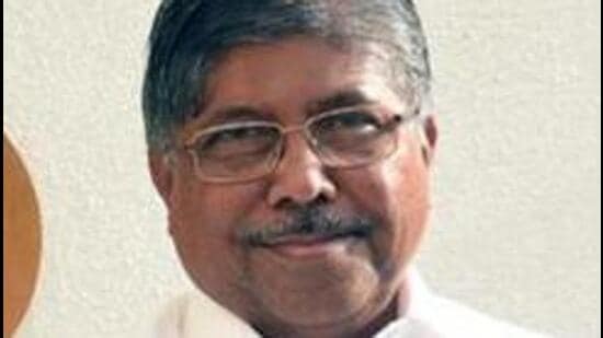 Chandrakant Patil, Pune district guardian minister. (HT FILE PHOTO)