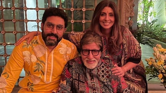 Amitabh Bachchan and Jaya Bachchan are parents to Shweta Bachchan and Abhishek Bachchan.