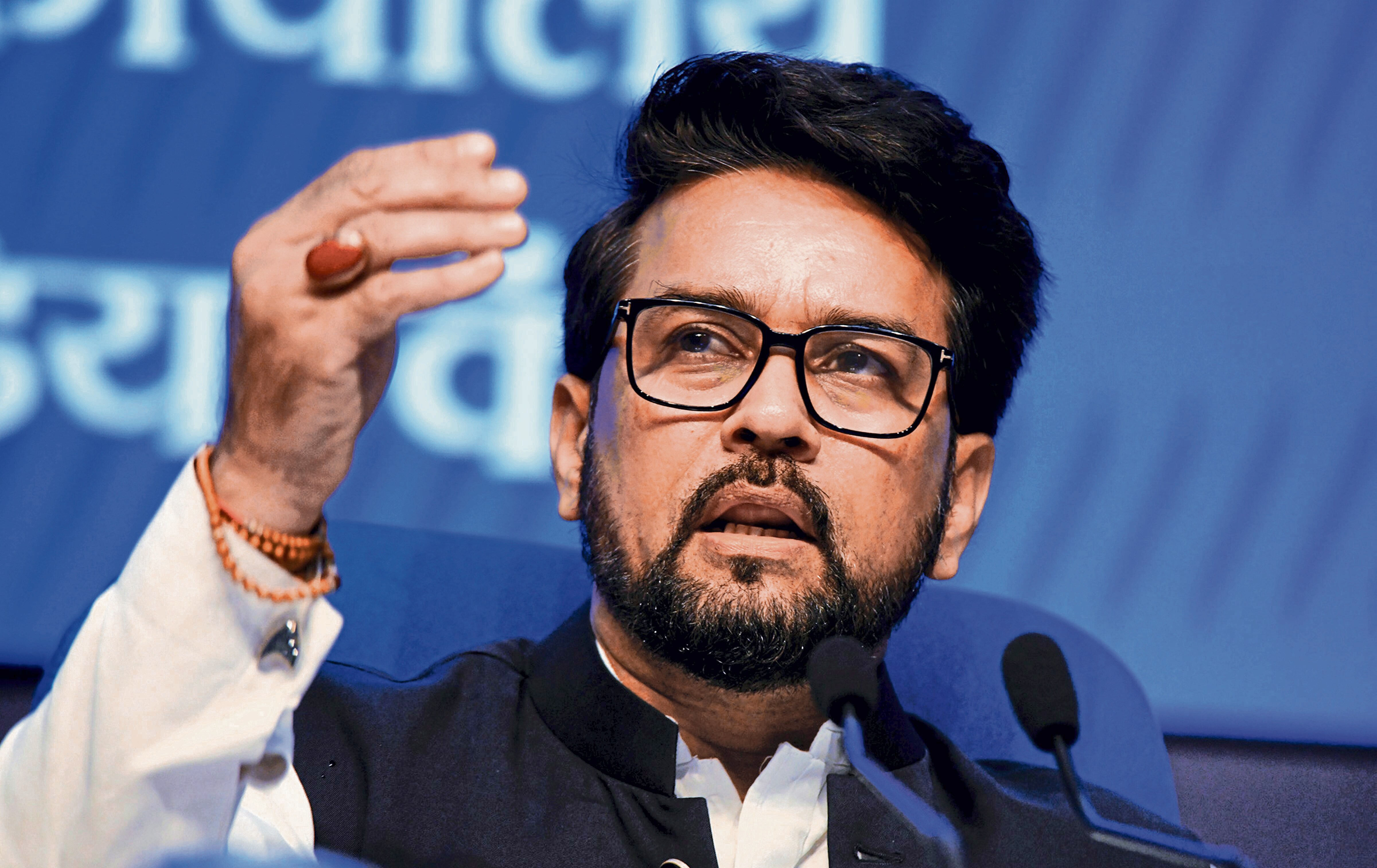 Union minister for Youth Affairs and Sports Anurag Thakur. (File Photo: PTI) (MINT_PRINT) Union minister for Youth Affairs and Sports Anurag Thakur. (File Photo: PTI) (MINT_PRINT)