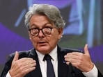 Thierry Breton: European Internal Market Commissioner Thierry Breton speaks.