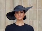 Meghan Markle: Meghan Markle at the funeral of Queen Elizabeth II.