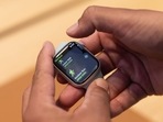 The latest Apple Watch Series 8 has multiple health monitoring features. (Bloomberg) The latest Apple Watch Series 8 has multiple health monitoring features. (Bloomberg)