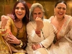 Swara Bhasker with Taapsee Pannu, Shagun Pannu, Richa Chadha and Jaya Bachchan at Abu Jani's Diwali party. Swara Bhasker with Taapsee Pannu, Shagun Pannu, Richa Chadha and Jaya Bachchan at Abu Jani's Diwali party.