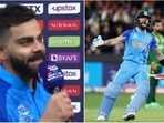 Virat Kohli chats with Ravi Shastri after the game Virat Kohli chats with Ravi Shastri after the game