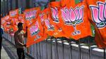 With rebellion erupting in 18 assembly segments after the BJP’s ticket allocation, the party’s top leadership at the state and central level is trying to rein in disgruntled legislators. (HT Photo)