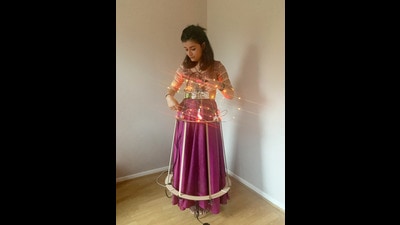 Lucknow-based textile and fashion designer Anurita Chandola (HT PHOTO)