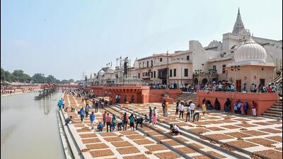 The sixth Deepotsav in Ayodhya is expected to break a Guinnes World Record with 18 lakh earthen lamps being lit in the temple town in Uttar Pradesh on the eve of the festive occasion of Diwali. (PTI)