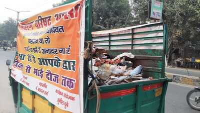 Sunil Dubey has been working towards ensuring respectful disposal of old idols. (PIC FOR REPRESENTATION) Sunil Dubey has been working towards ensuring respectful disposal of old idols. (PIC FOR REPRESENTATION)