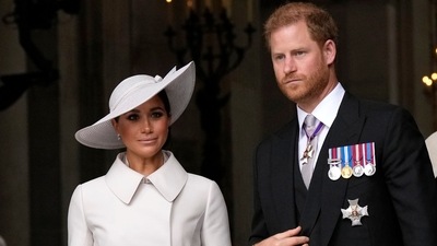 Meghan Markle-Prince Harry: Prince Harry and Meghan Markle, Duke and Duchess of Sussex are seen. (AP)