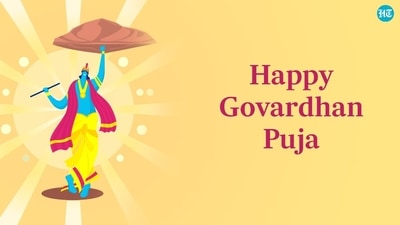 Govardhan puja wishes 2022: wishes, images, WhatsApp messages to share (HT photo) Govardhan puja wishes 2022: wishes, images, WhatsApp messages to share (HT photo)