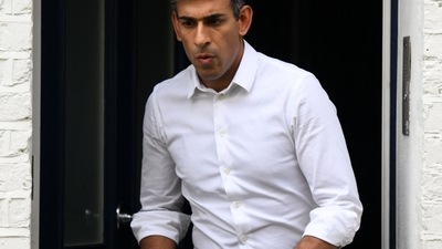 Rishi Sunak: Britain's former Chancellor of the Exchequer, Conservative MP, Rishi Sunak leaves his home in London. (AFP) Rishi Sunak: Britain's former Chancellor of the Exchequer, Conservative MP, Rishi Sunak leaves his home in London. (AFP)