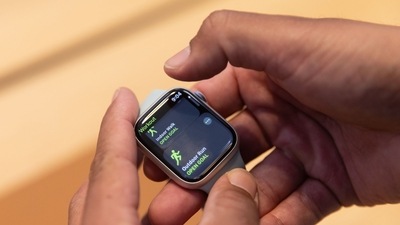 The latest Apple Watch Series 8 has multiple health monitoring features. (Bloomberg) The latest Apple Watch Series 8 has multiple health monitoring features. (Bloomberg)