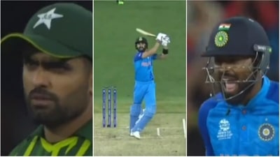 Babar Azam; Virat Kohli; Hardik Pandya (Twitter) Babar Azam; Virat Kohli; Hardik Pandya (Twitter)