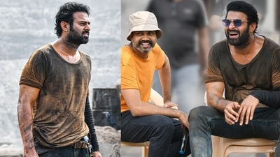 Prabhas from the sets of Salaar. Prabhas from the sets of Salaar.