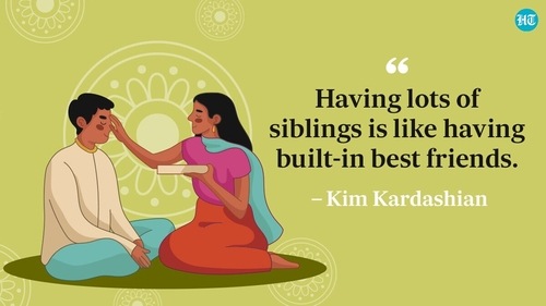 During this time, siblings shower each other with gifts and affection. During this time, siblings shower each other with gifts and affection.