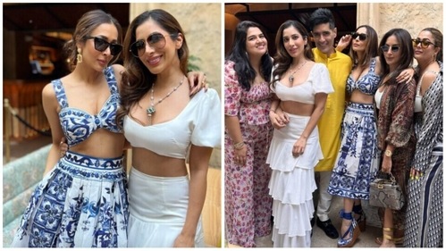 Malaika Arora with her friends. Malaika Arora with her friends.