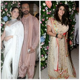 Kangana Ranaut and Vicky Jain at Ekta Kapoor's bash. (Varinder Chawla) Kangana Ranaut and Vicky Jain at Ekta Kapoor's bash. (Varinder Chawla)